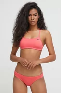 Stroje kąpielowe - Nike dwuczęściowy strój kąpielowy Essential kolor różowy lekko usztywniona miseczka - miniaturka - grafika 1