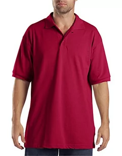 Dickies Męska koszulka polo z krótkim rękawem, Angielski czerwony, XXL - Koszulki męskie - miniaturka - grafika 1