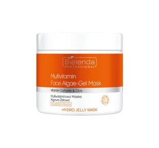 Bielenda Professional Is Hydro Jelly Mask, rozświetlająca multiwitaminowa maska algowo-żelowa z ultrastabilną witaminą C, 190g - Kosmetyki do pielęgnacji twarzy męskie - miniaturka - grafika 1