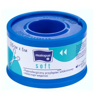 Przylepiec Soft na szpulce z nakładką 2,5cmx5m - szt. 1 - Apteczki i materiały opatrunkowe - miniaturka - grafika 1