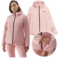 Kurtki damskie - KURTKA NARCIARSKA SNOWBOARDOWA damska zimowa 4F 4FAW23TJACF120 XS - miniaturka - grafika 1