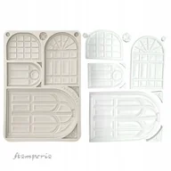 Akcesoria i części do ekspresów do kawy - Stamperia Foremka silikonowa A5 Masquerade Windows (KACMA554) - miniaturka - grafika 1