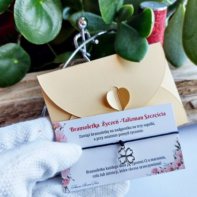 KONICZYNKA Bransoletka Życzeń Talizman Szczęścia/GiovanniDivine