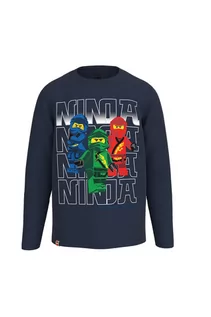 Bluzki dla chłopców - Bluzka Lego Ninjago - długi rękaw - grafika 1