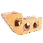 Akcesoria dla gryzoni - OIIBO WOODEN HOUSE ERS71 - DOMEK DLA GRYZONI - miniaturka - grafika 1