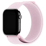Akcesoria do smartwatchy - Pasek HOLDIT Nylon do Apple Watch 4/5/6/7/8/9/10/SE (40/41/42 mm) Różowy - miniaturka - grafika 1