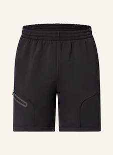 Under Armour Szorty Dresowe Unstopppable schwarz - Spodenki damskie - miniaturka - grafika 1