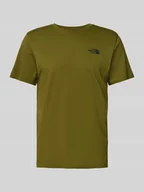 Koszulki męskie - T-shirt z nadrukiem z logo model ‘Simple Dome’ - miniaturka - grafika 1