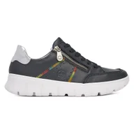 Sneakersy damskie - Sneakers Rieker N1313-14 - miniaturka - grafika 1