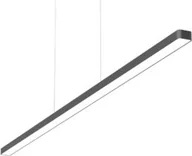 Lampy sufitowe - Flos - Super Line Down Direct Lampa Wisząca Black Flos - miniaturka - grafika 1