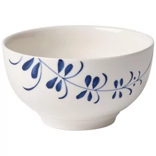 Villeroy & Boch vieux Luxembourg brindille obudowa, naczynia z wysokiej jakości porcelany premium do miski Niebieski 750 ML, biały, 12 x 12 x 10 cm 10-4207-1900 - Miski i półmiski - miniaturka - grafika 1