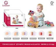 Zabawki kreatywne - FABRIC BABY EDUCATION TISSUE TOY BOX - miniaturka - grafika 1