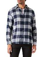 Koszule męskie - Kaporal Męska koszula na obcasie model talin rozmiar S, granatowa, S - miniaturka - grafika 1