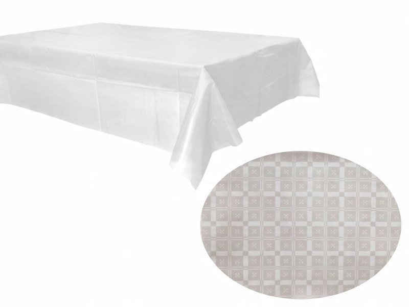Cerata biała 120x140/kratka 1 sztuka