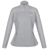 Bluzy sportowe damskie - Bluza damska Regatta Highton FZ III Rozmiar: S / Kolor: jasnoszary - miniaturka - grafika 1