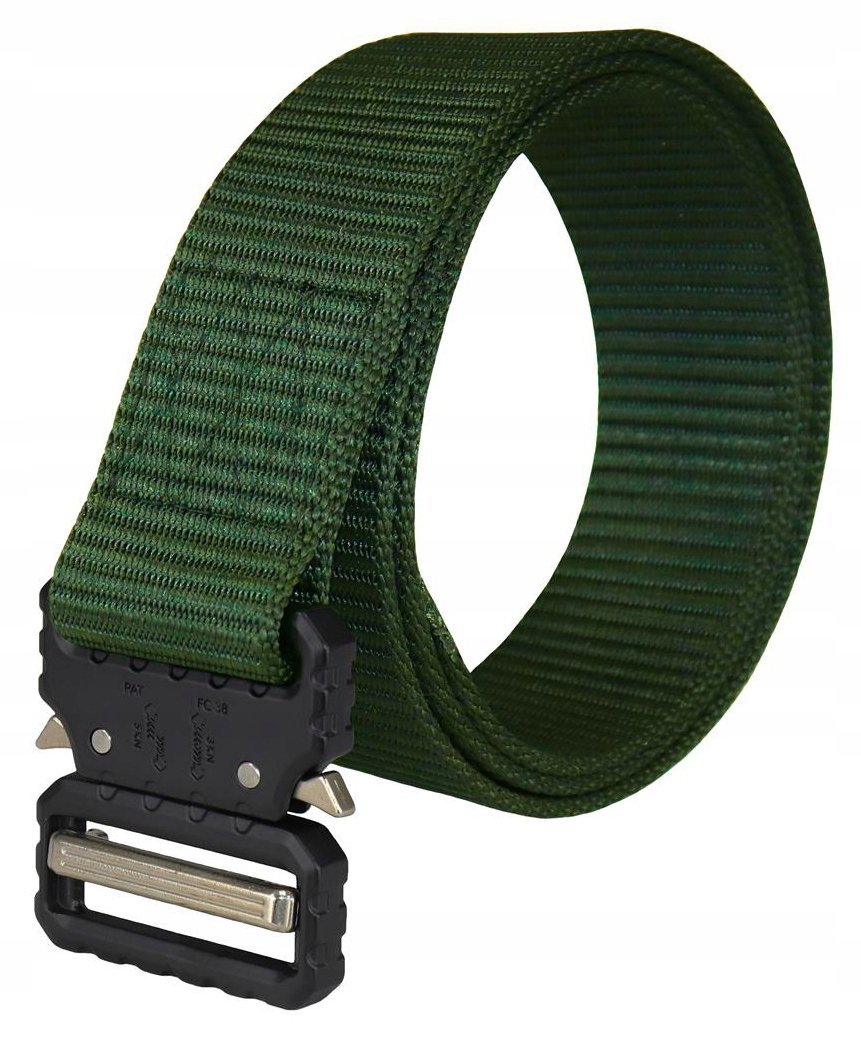 Wojskowy Pasek Taktyczny CAMO NTB ZIELONY