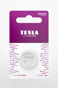 BATERIA LITOWA BEZ RTĘCI TESLA CR2032 - Baterie i akcesoria - miniaturka - grafika 1