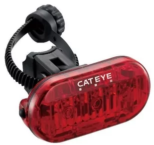 Cateye Lampka TL-LD135-R Omni 3 czarny-czerwony - Lampki rowerowe - miniaturka - grafika 1