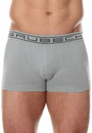 Majtki męskie - Brubeck Bokserki męskie shortbox Comfort Cotton szare r. S BX10050A - miniaturka - grafika 1