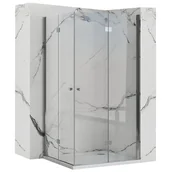 Ścianki i drzwi prysznicowe - Kabina Prysznicowa Rea Fold N2 Chrom 70 X 110 - miniaturka - grafika 1
