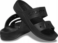 Klapki i japonki damskie - Klapki Damskie Crocs Baya Platform Sandal 41-42 - miniaturka - grafika 1