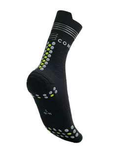 COMPRESSPORT Skarpetki do biegania wysokie ProRacing Socks V4 FLASH - Skarpetki sportowe męskie - miniaturka - grafika 2