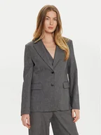 Marynarki i żakiety damskie - Imperial Marynarka JAO6IEI Szary Regular Fit - miniaturka - grafika 1