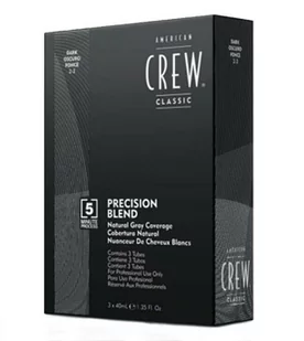American Crew AMERCIAN CREW Precision Blend ODSIWIACZ FARBA do koloryzacji dla mężczyzn 2-3 DARK BROWN CIEMNY BRĄZ 3 X 40ml - Farby do włosów i szampony koloryzujące - miniaturka - grafika 1