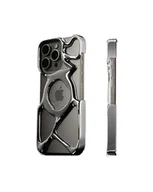 Etui i futerały do telefonów - Angry miao Emptiness Etui na telefon iPhone 15 Pro Max, kompatybilne z MagSafe, lekkie 22 g, rozpraszanie ciepła, duża ochrona, srebrne - miniaturka - grafika 1
