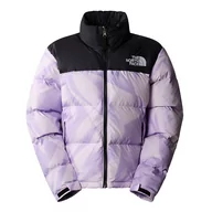 Kurtki i kamizelki sportowe damskie - Kurtka The North Face 1996 Retro Nuptse 0A3XEOUI61 - fioletowo-czarna - miniaturka - grafika 1