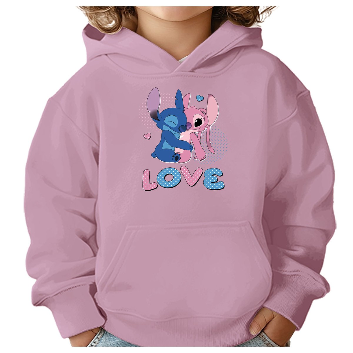 BLUZA DZIECIĘCA STITCH LOVE 146-152 DLA DZIEWCZYNKI CHŁOPCA PREZENT