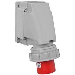 PCE POLSKA WO635 wtyczka odbiorcza 63A 5P IP67 - Osprzęt siłowy - miniaturka - grafika 1