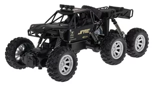 Metalowy crawler Rock Explorer 4x4 dla dzieci 8+ Zdalnie sterowany 1:18 Gumowe 6 kół - Zabawki zdalnie sterowane - miniaturka - grafika 3