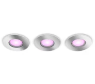 Systemy inteligentnych domów - Philips Hue White and Color Ambiance Xamento 3szt. Chrom - miniaturka - grafika 1