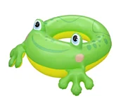 Materace dmuchane i koła do pływania - Bestway 36464 Kółko do pływania Żabka 73.5cm x 66cm - miniaturka - grafika 1