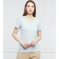Koszulki i topy damskie - Tommy Hilfiger T-shirt | Slim Fit - miniaturka - grafika 1