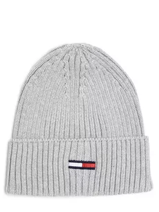 Tommy Jeans - Czapka męska, szary - Czapki męskie - miniaturka - grafika 1