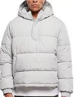 Kurtki męskie - Urban Classics Męska kurtka z kapturem Cropped Pull Over Jacket, Lightassphalt, S - miniaturka - grafika 1