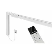 Karnisze - Karnisz elektryczny DECASTYL Flex 220-400 cm Biały - miniaturka - grafika 1