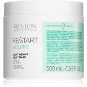 Maski do włosów - Revlon Revlon Restart Volume Jelly Mask - Lekka maska w galaretce 500ml - miniaturka - grafika 1