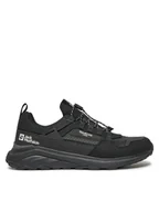 Buty trekkingowe męskie - Jack Wolfskin Trekkingi Dromoventure Athletic Texapore Low M A63297 Czarny - miniaturka - grafika 1