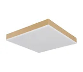 Lampy sufitowe - Globo 41594D1M - LED Plafon DORO LED/18W/230V 30x30 cm złoty - miniaturka - grafika 1