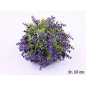 Sztuczne kwiaty - Kula lawenda 16 cm - miniaturka - grafika 1