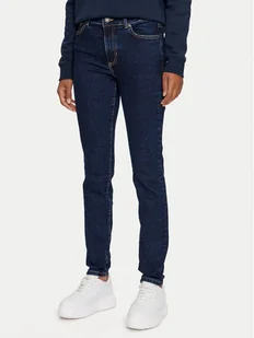 Guess Jeans Jeansy W4YA92 D5CB1 Granatowy Skinny Fit - Spodnie damskie - miniaturka - grafika 1