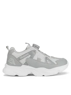 Kappa Sneakersy 23KC2371A Szary - Buty dla dziewczynek - miniaturka - grafika 1