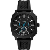 Zegarki męskie - Fossil Machine Chronograph Zegarek Męski na czarnym pasku FS6099 - miniaturka - grafika 1