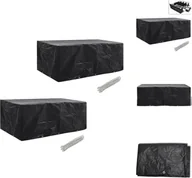 Pokrowce na meble ogrodowe - vidaXL Pokrowce na meble ogrodowe 2 szt. 10 oczek 229x113 cm - Pokrowce ochronne na meble ogrodowe - miniaturka - grafika 1