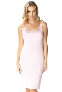 Piękna halka damska Alice : Kolor - Różowy, Rozmiar - 46 - Bielizna nocna - miniaturka - grafika 1