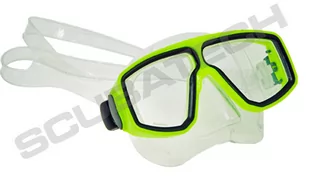 Maska Do Nurkowania Scubatech Corsica (Żółta/Transparent) - Maski do nurkowania - miniaturka - grafika 1