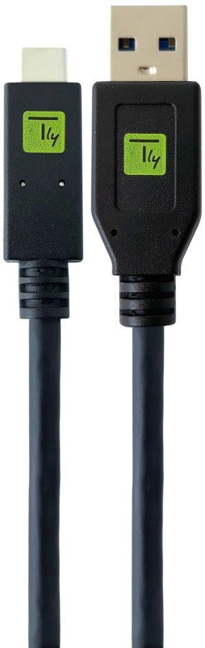 Techly USB3.1 Kabel Stecker Typ-A - Stecker USB Typ-C Schwar ICOC-MUSB31-CMAM20T
